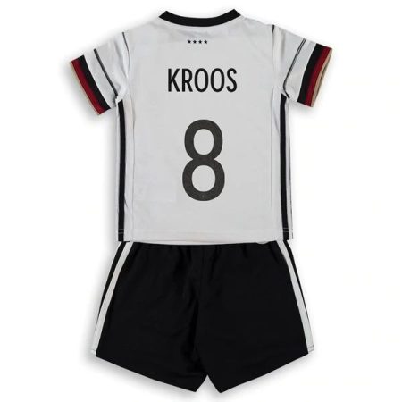 Camisola Alemanha Toni Kroos 8 Criança Equipamento Principal 2021